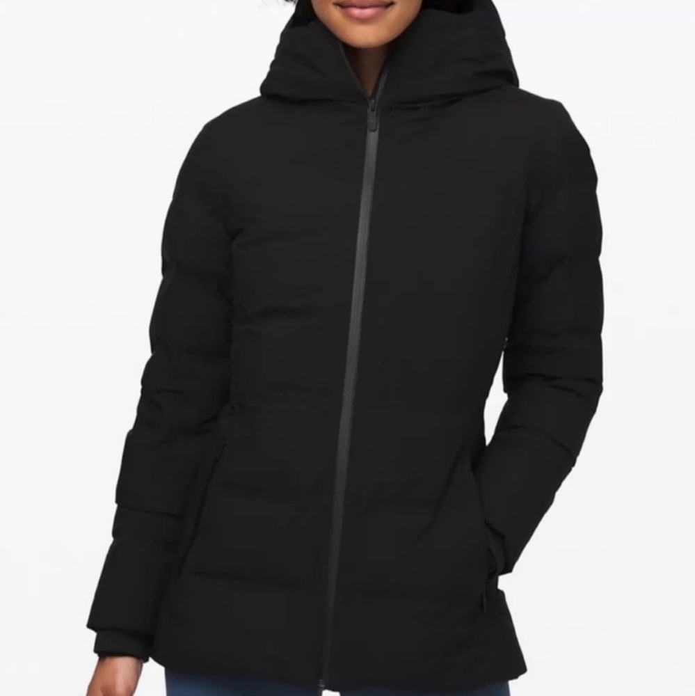 lululemon athletica Midnight Black Hooded Puffer